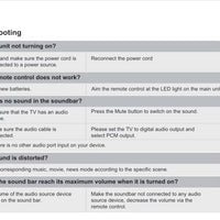 Yenjuty Sound Bar, 100W Sound Bar for Smart TV, Bluetooth 5.3 Soundbar, 2 in 1 Detachable Home Speaker Bass Effect, Home Theater Surround Sound, ARC/Optical/AUX/USB Connections, for TV/PC/Projectors - Volt-Edge Technologies®