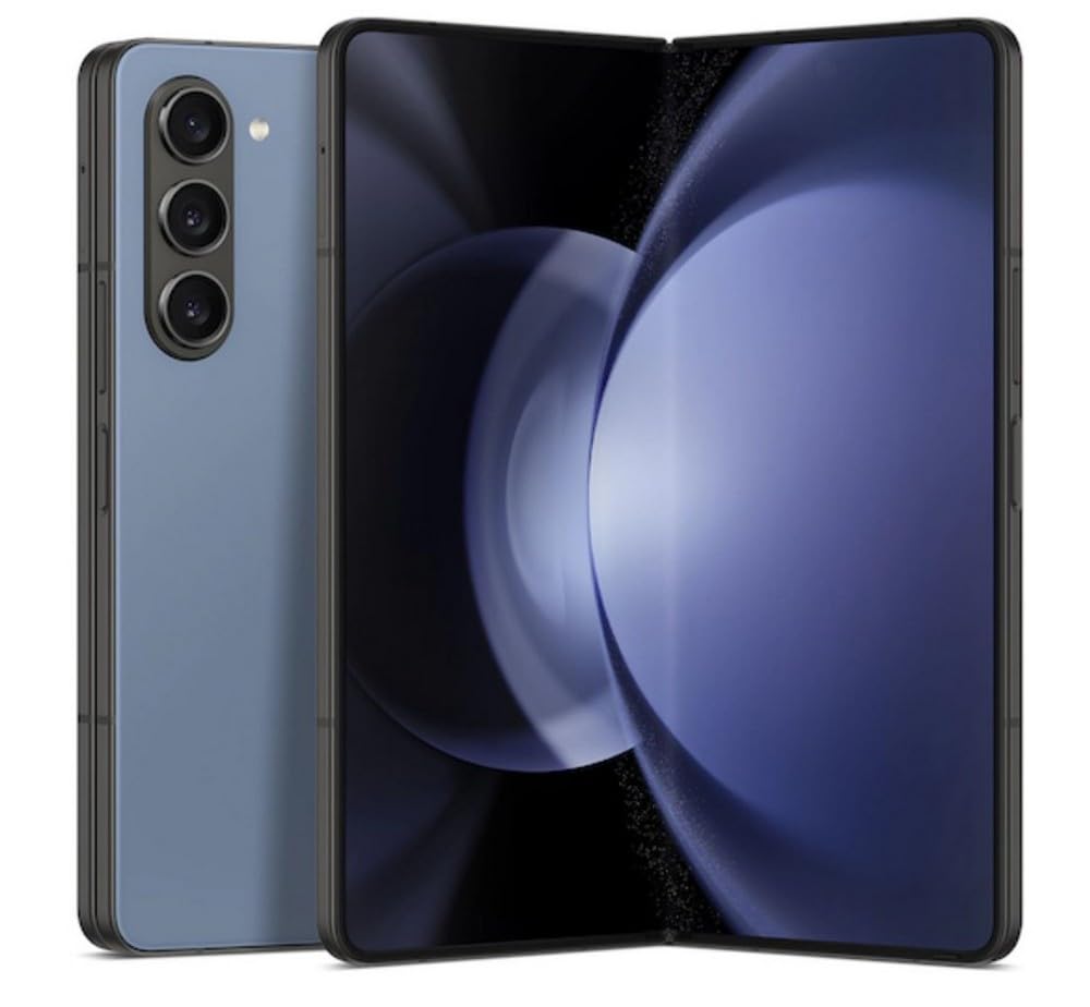 SAMSUNG Galaxy Z Fold 5 5G US Version, 256GB, ICY Blue - Unlocked (Renewed)