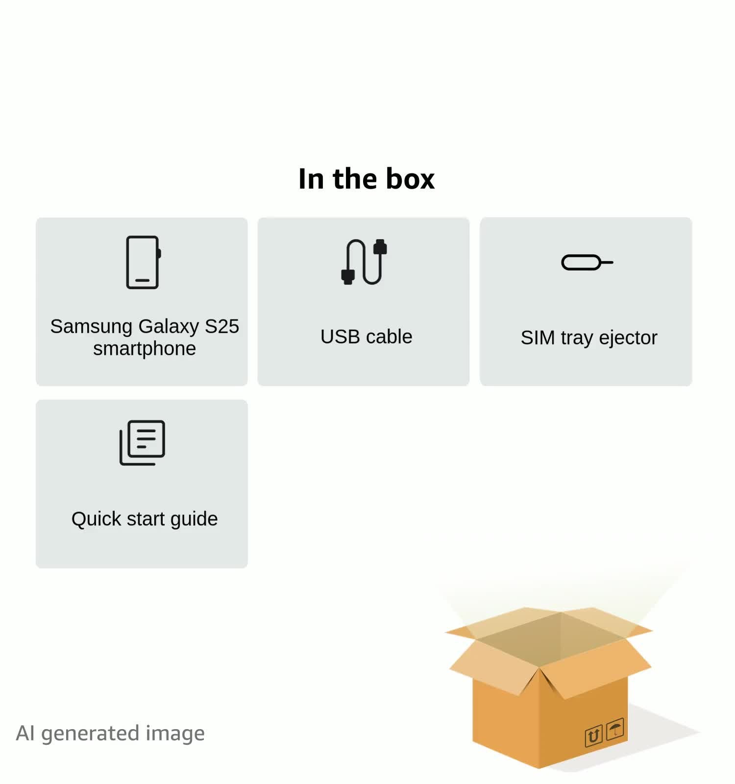 SAMSUNG Galaxy S25 Edge Phone, 512 GB AI Smartphone, Unlocked Android, Night Video, Fast Processor, ProScaler Display, All-Day Battery, 2025, US 1 Yr Manufacturer Warranty, Titanium JetBlack