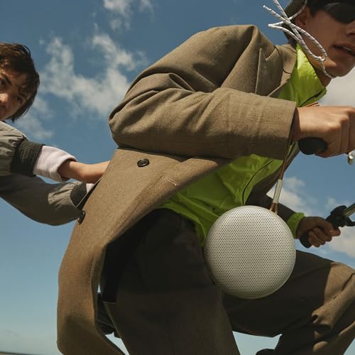 Bang & Olufsen Beosound A1 (2nd Generation) Wireless Portable Waterproof Bluetooth Speaker with Microphone, Grey Mist