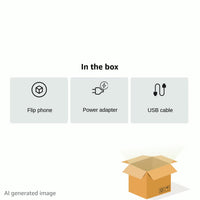 AGM M10 Rugged Basic Flip Phone, 4G Feature Cell Phone, Simple Mobile Phones, Waterproof & Drop-Proof, Pocket-Sized, SOS Button, Speed Dial, 98dB Speaker, Large Fonts & Big Buttons, for T-Mobile ONLY