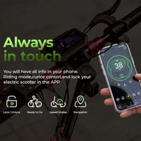 isinwheel Electric Scooter for Adults, 1000/800W Motor Up to 28 MPH, 37/28 Miles Range, APP Control, NFC Lock, 11/10" Off-Road Tires, Foldable Commuting E Scooter with Dual Suspension