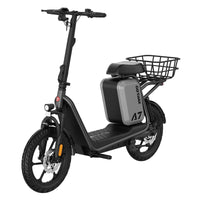 Gotrax A7 Electric Scooter for Adults-16 Pneumatic Tires, 500W Motor Hits 20 Mph, 28 Miles Range & 2 Gears, Comfortable Seat & Big Seat Bag, Wider Deck & Carry Basket for Daily Commuting Black