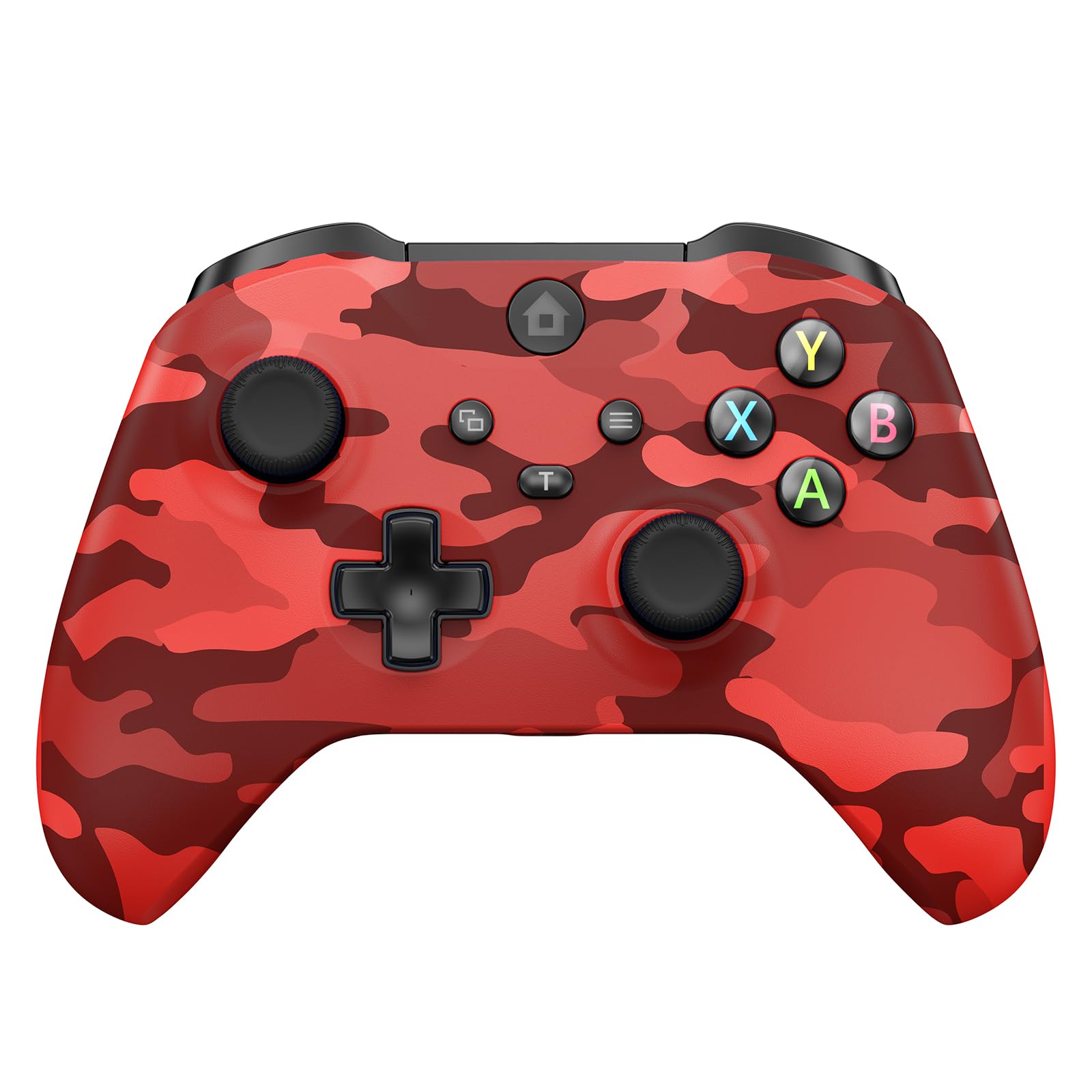 GMVOX Wireless Controller for XBOX, Gaming Controller Support Turbo/3.5MM Audio Jack/Dual Vibration, Controller Compatible with XBOX One/ One S/X, XBOX Series S/X, PC, IOS, Android Platforms,with 2.4g Adapter,Camo Red