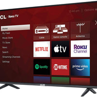 TCL 55" Class 4-Series 4K UHD HDR Smart Roku TV – 55S435, 2021 Model