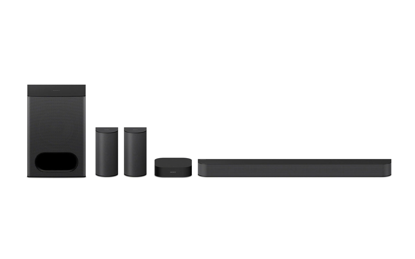 Sony BRAVIA Theater System 6, 5.1ch Home Theater System Sound bar with subwoofer and Rear Speakers, Surround Sound by Dolby Atmos/DTS:X Compatible HT-S60