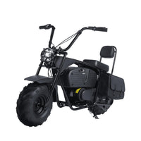 Track Seven 36V Electric Mini Dirt Bike, 1000W Motor Powered Motorcycle, 14.5" Tires, Up to 22 MPH, 2 Hanging Bags, Supports Up to 185 lbs, for Adults and Kids