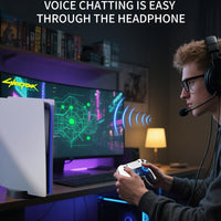 ThinTree P4 Style Wireless Controller Compatible for PS-5/Pro/Slim/PC, Gradient Color RGB mode/haptic feedback/1000 mAH battery/Motion Sensing/3.5mm Audio Jack (White and Black)