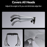 RayNeo Air 3s Pro AR/XR Glasses - 201'' 1200 Nits 120Hz HueView 2.0 Video Display, Smart Gaming Glasses for iPhone 17,16,15/Android/Mac/Switch 2/PS5/SteamDeck - 2025 Gift for Christmas & Tech Lover