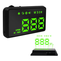 KUOWEIHUD Heads up Display for Cars,Car HUD,Head up Display for Car,Car Speedometer Display,Automatic Brightness Adjustment,Speeding Alert,USB Cable Plug & Play