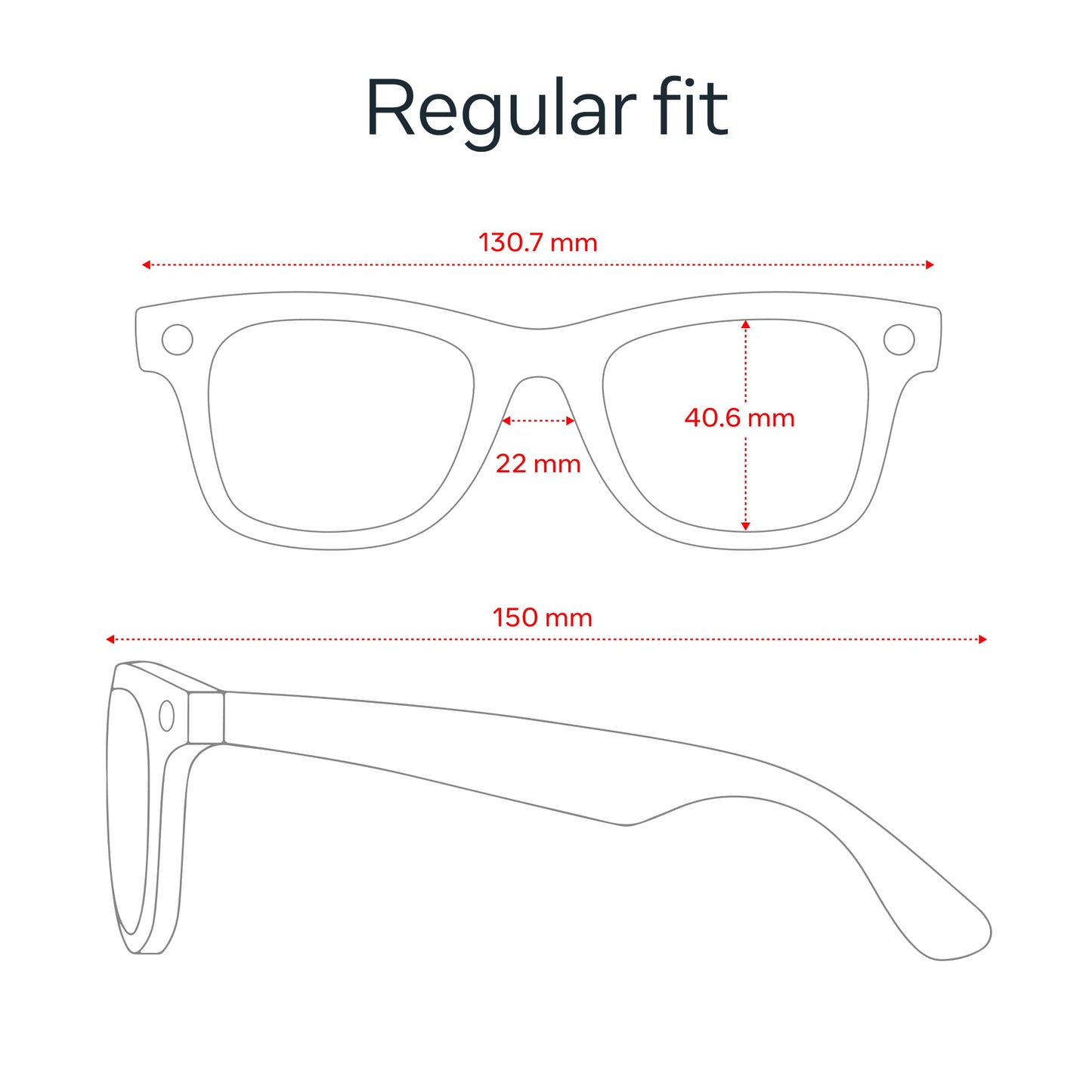 Ray-Ban Meta (Gen 2), Wayfarer, Matte Black | Smart AI Glasses for Men, Women — 2x Battery Life — 3K Ultra HD Resolution — 12 MP Ultra-Wide Camera, Audio, Video — Polarized Gradient Graphite Lenses