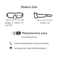 Lucyd Armor Smart Safety Glasses for Men & Women, TR90 Frame, Bluetooth Smart Safety Glasses with Light Adaptive Lenses, Open Ear Speakers & Microphone - ANSI Z87.1 (Standard)