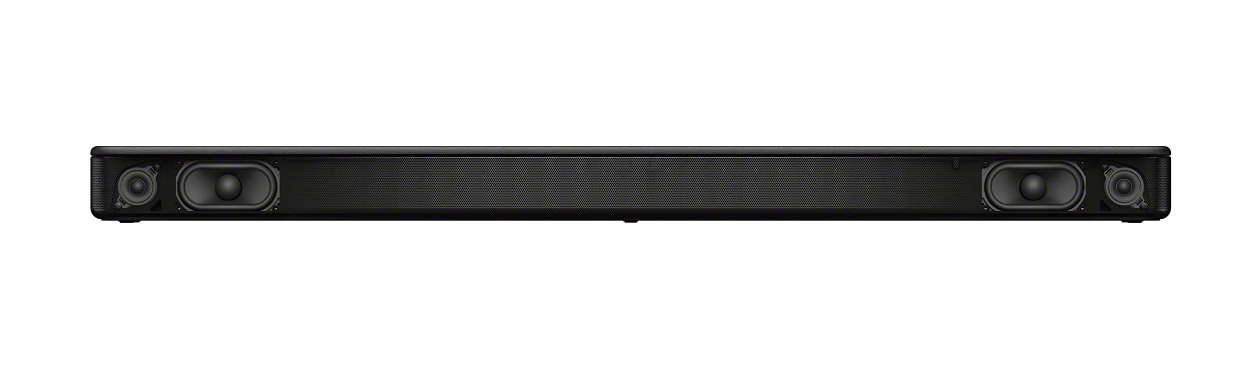 Sony S100F 2.0ch Soundbar with Bass Reflex Speaker, Integrated Tweeter and Bluetooth, (HTS100F), easy setup, compact, home office use with clear sound black - Volt-Edge Technologies®