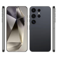 XUANMEIKE Unlocked Phone S24 Ultra Android Phone 8-core 8GB+256GB Cell Phone 7 inch HD Screen Mobile Phone 108MP+48MP Camera 6800 mAh Battery 5G Dual SIM (Titanium Black)