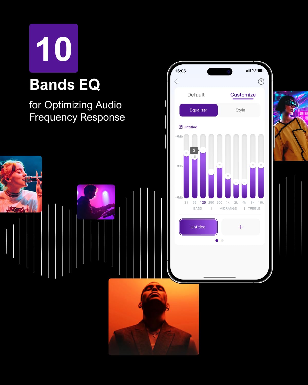 ULTIMEA 7.1ch Virtual Surround Sound Bar, Sound Bar for Smart TV with 4 Surround Speakers, Peak Power 330W, Surround Sound System for TV, App Control, TV Soundbar with Subwoofer, Opt/AUX/BT, Aura A40