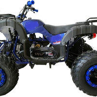 HHH 200cc ATV Big Utility 4 wheeler Adults Youth quad with Automatic Transmission Reverse, LED Headlight, Matching Rims, Big 23/22 inches Wheels CT-200-1 (Blue)