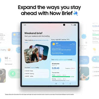 Samsung Galaxy Z Fold7 Cell Phone, 512GB AI Smartphone, Unlocked Android, AI Photo Edits, Large Screen, Long Battery Life, 2025, US 1 Yr Manufacturer Warranty, Blue Shadow
