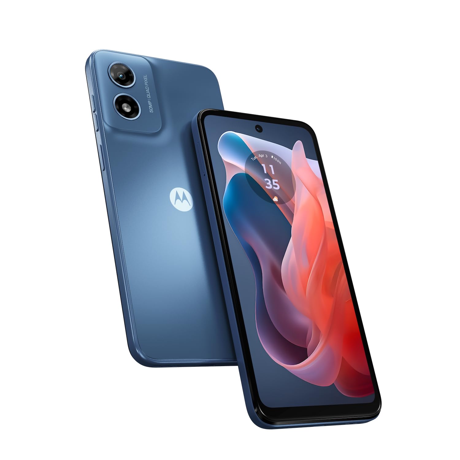 Motorola Moto G Play | 2024 | Unlocked | Made for US 4/64GB | 50MP Camera | Sapphire Blue