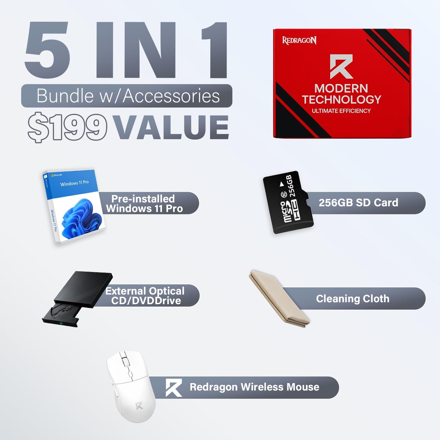 HP 2025 Flagship Touchscreen Laptop - 15.6" Anti-Glare Touch, Intel Core i3-1315U, AI Copilot, Wi-Fi6, Fast Charge, for Business & Student, Win 11 Pro, 32GB RAM, 1TB SSD, Redragon Accessory Kit