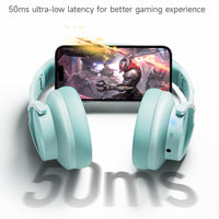 Picun B8 Bluetooth Headphones, 120H Playtime Headphone Wireless Bluetooth with 3 EQ Modes, Low Latency, Hands-Free Calls, Over Ear Headphones for Travel Home Office Cellphone PC Black - Volt-Edge Technologies®