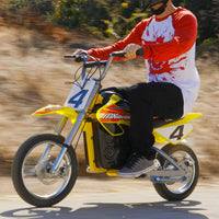 Razor MX650 Dirt Rocket Electric Motocross Off-Road Bike - Yellow