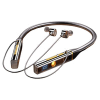 Kshttky Neckband Wireless Earbuds Around The Neck,Bluetooth V5.4 Headphones, 4-Driver Stereo Sound, 100 Hours Playtime, in-Ear with Mic for Sports, Fitness, Outdoor & Work (Black)