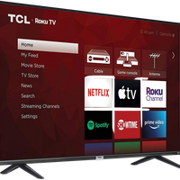TCL 55" Class 4-Series 4K UHD HDR Smart Roku TV – 55S435, 2021 Model