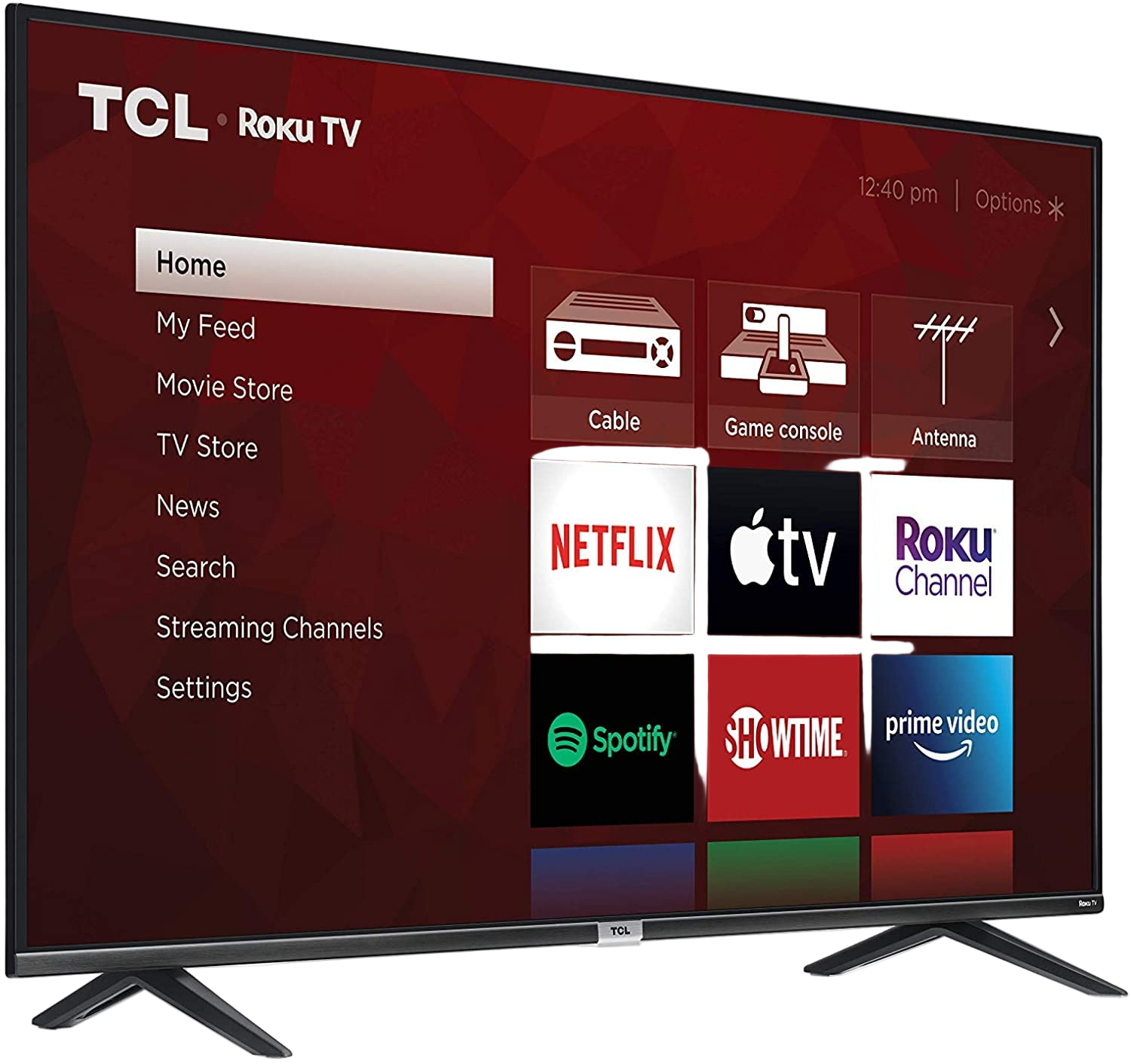 TCL 55" Class 4-Series 4K UHD HDR Smart Roku TV – 55S435, 2021 Model