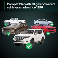 FIXD Bluetooth OBD2 Scanner for Car - Car Code Readers & Scan Tools for iPhone/Android - Wireless OBD2 Auto Diagnostic Tool - Check Engine & Fix All Vehicles 1996+ (1 Pack w/Free FIXD Premium Trial)