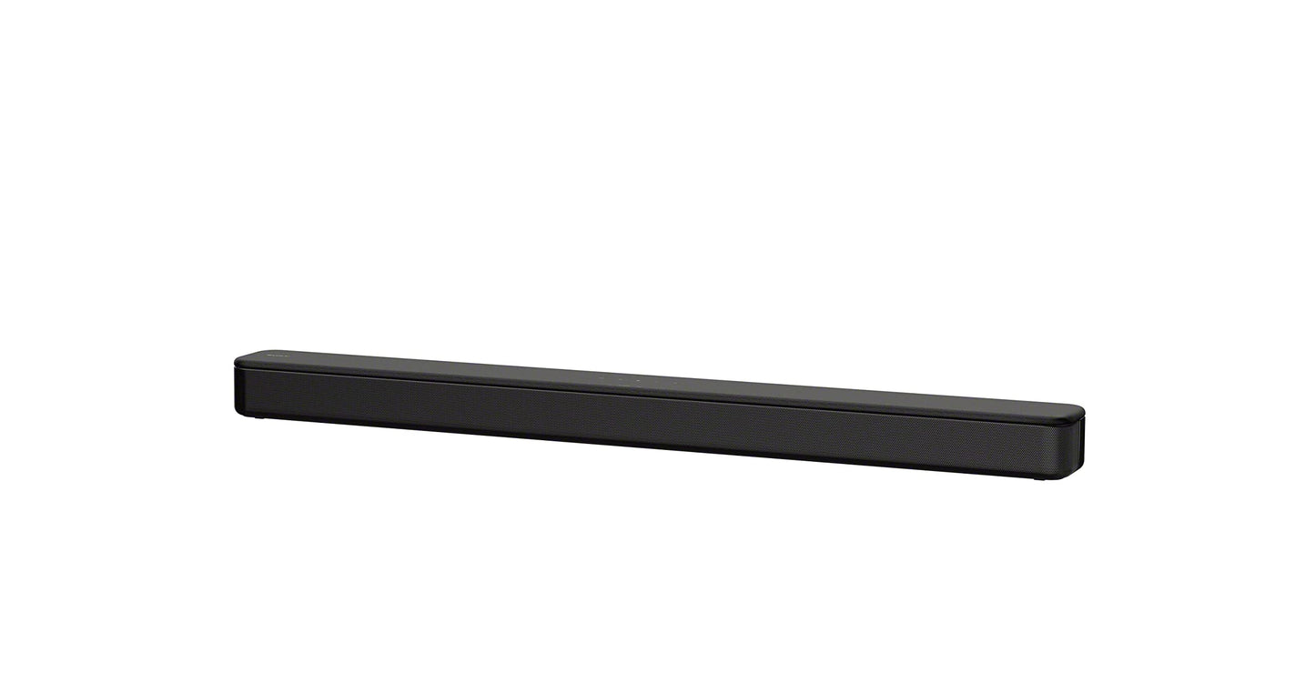 Sony S100F 2.0ch Soundbar with Bass Reflex Speaker, Integrated Tweeter and Bluetooth, (HTS100F), easy setup, compact, home office use with clear sound black - Volt-Edge Technologies®