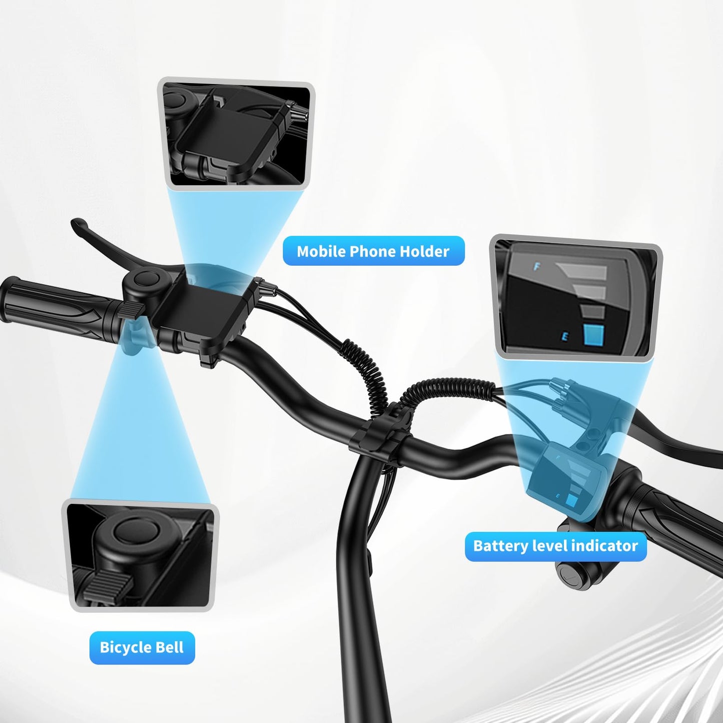 INSDRGN C14 Electric Scooter for Adults with Seat – High-Performance, Foldable E-Scooter with 900W Peak Power, 20MPH, 28-Mile Range, and Dual Disc Brakes,High Strength Frame,330lbs Max Load - Black