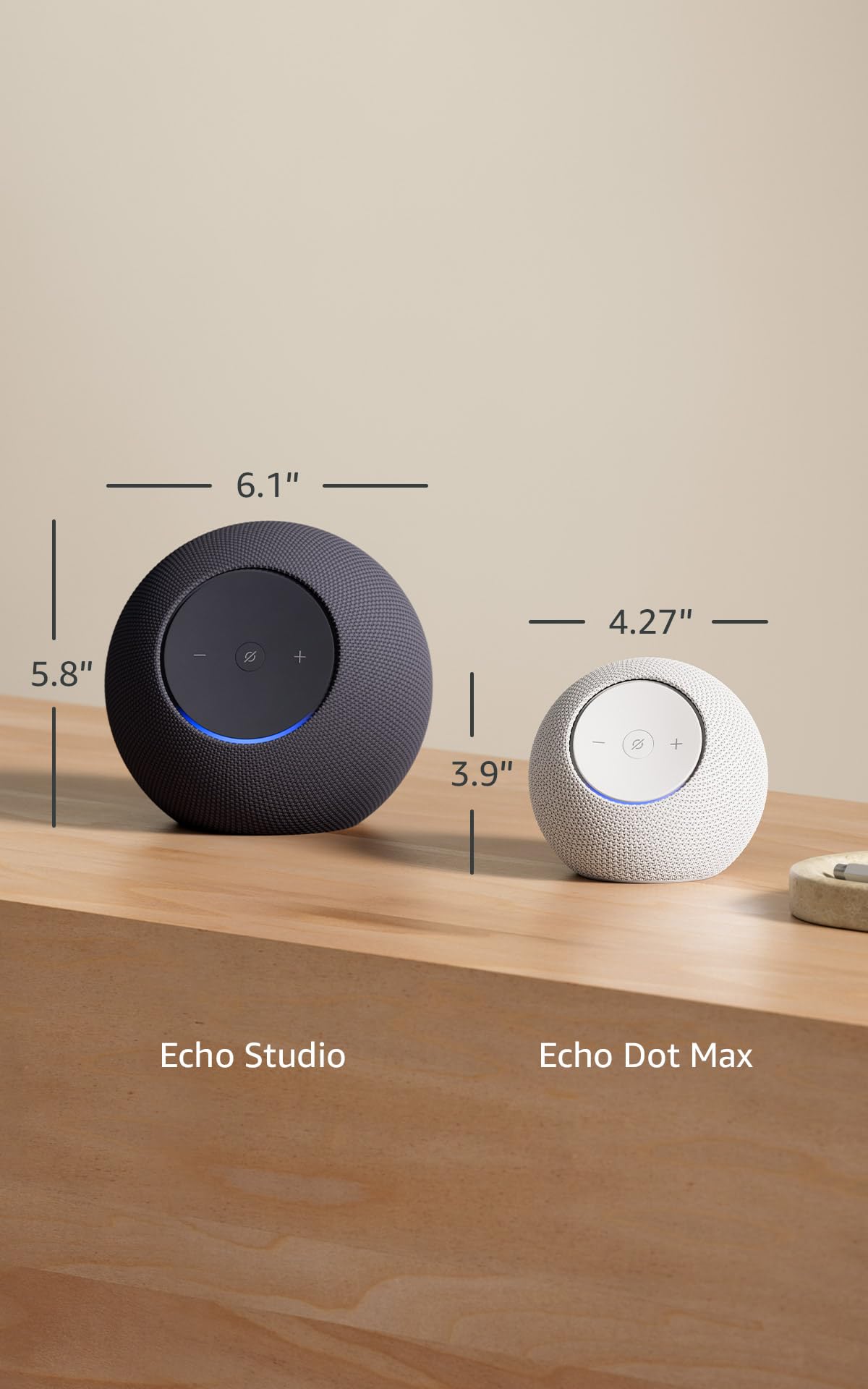 Introducing Amazon Echo Dot Max, Alexa speaker with room-filling sound and built-in smart home hub, with Alexa+ Early Access, Graphite