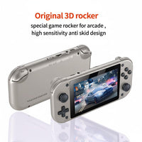 Retro Handheld Portable Video Game Console - 4.3" IPS Screen, Emuelec System, 64GB, 20,000+ Games, Classic Game System (64 GB)