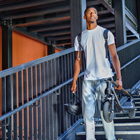 NIU Electric Scooter for Adults - Front Suspension, 600W Max Power, 18 Miles Range, Max Speed 17.4MPH, 9.5'' Pneumatic Tires, Dual Brakes, Easy Folding Portable Commuting Escooter, UL Certified