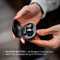 Arctis GameBuds for PlayStation/PC/Switch/Mobile — 2.4GHz + Bluetooth 5.3 Earbuds — Active Noise Cancelling — Mobile App Sound Presets — Water Resistant IP55 — 40H Battery with Qi Charging Case