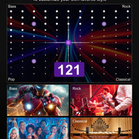 ULTIMEA 7.1ch Virtual Surround Sound Bar, Sound Bar for Smart TV with 4 Surround Speakers, Peak Power 330W, Surround Sound System for TV, App Control, TV Soundbar with Subwoofer, Opt/AUX/BT, Aura A40