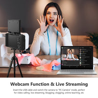 4K Digital Camera for Photography, 64MP Vlogging Camera for YouTube with 3" 180° Flip Screen, 18X Digital Zoom Point and Shoot Camara with 32GB Micro SD Card for Beginner (Black) - Volt-Edge Technologies®