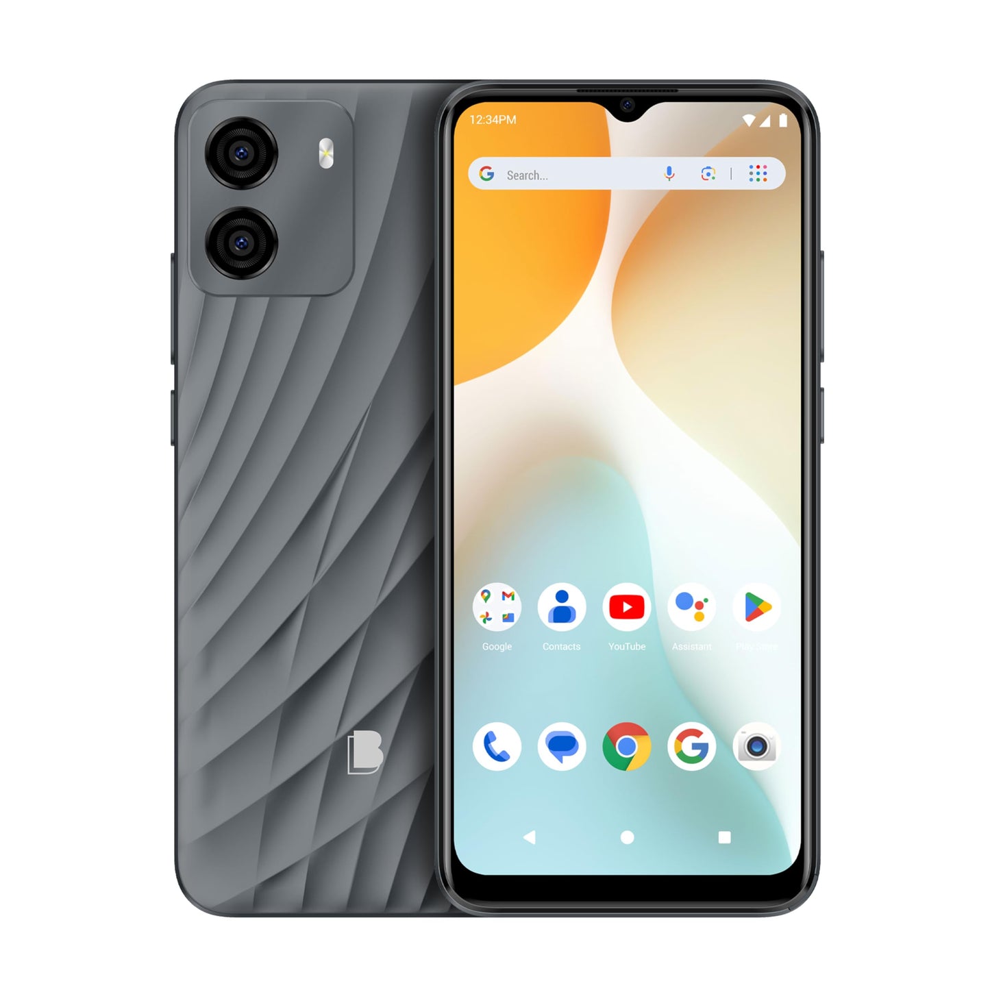 BLU G35 | 2025 | Unlocked | 6.5” HD+ Infinity Display | Dual 8MP Camera + LED Flash 5MP Selfie Camera | 32GB/3GB I US Version | US Warranty | Grey