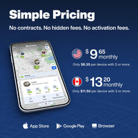 Bouncie GPS Tracker for Vehicles with Real-Time Location, Route History, Speed Monitoring, Geo-Fence & Accident Notifications - for Fleets & Family - Cancel Anytime