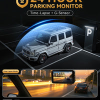 TERUNSOUl 4K+4K Dash Cam Front and Rear, Free 128GB Card Included, 5.8GHz WiFi Dash Camera for Cars, Built-in GPS, G-Sensor, 170°Wide Angle, 3" IPS Screen, 24H Parking Mode, Support 512GB Max