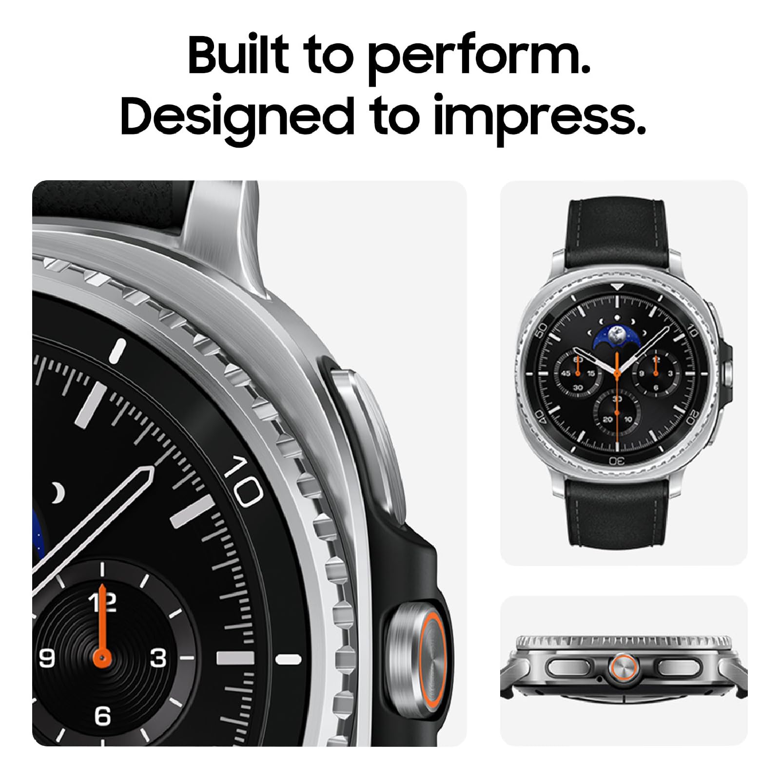 Samsung Galaxy Watch 8 Classic (2025) 46mm LTE Smartwatch, Cushion Design, Rotating Bezel, Quick Button, Sleep Coaching, Running Coach, Energy Score, Black [US Version, 2 Yr Warranty]
