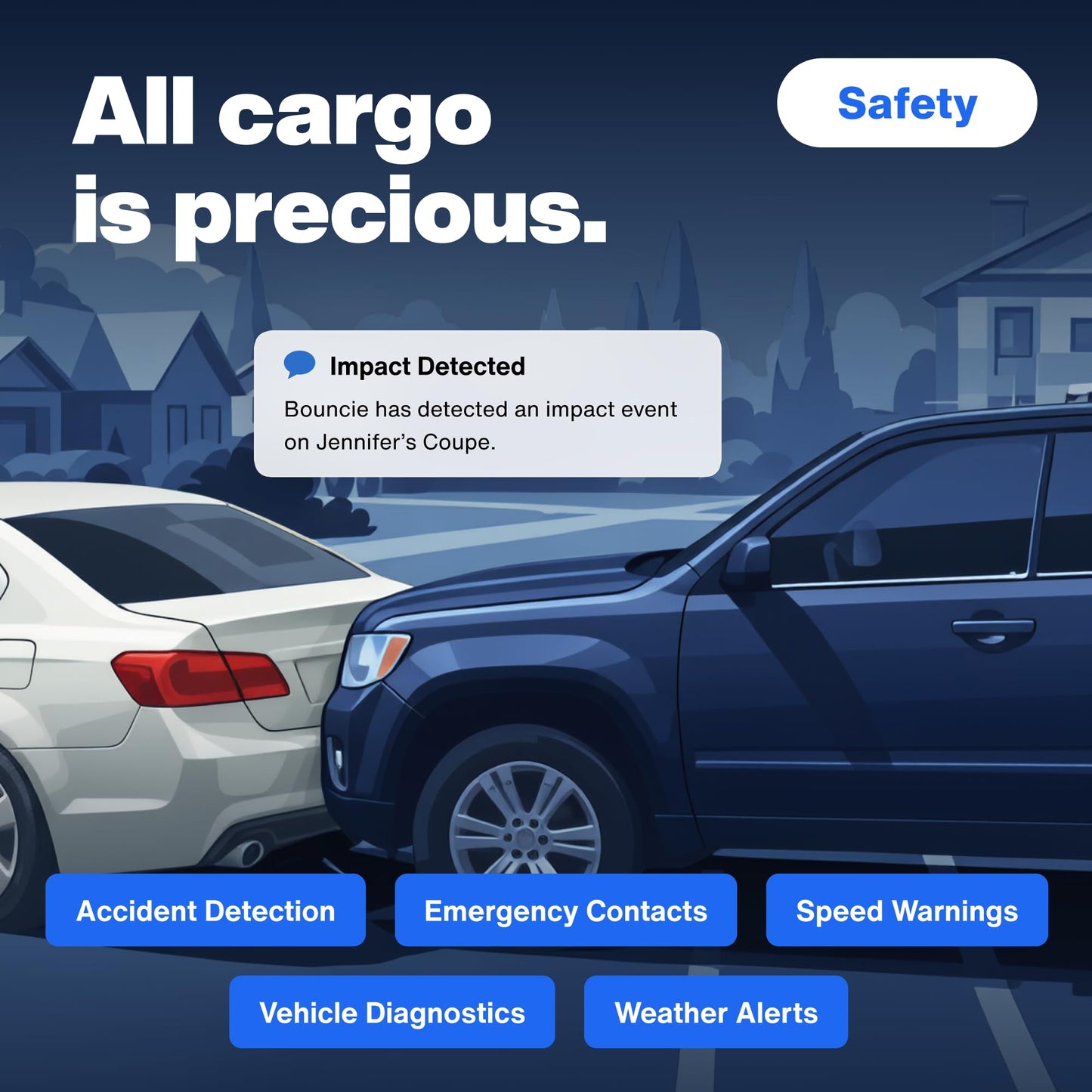 Bouncie GPS Tracker for Vehicles with Real-Time Location, Route History, Speed Monitoring, Geo-Fence & Accident Notifications - for Fleets & Family - Cancel Anytime