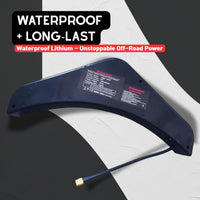 Zyliathor Electric Go Kart Adults/Kids - 48V 2000W Motor 12-31MPH, 6'' All-Terrain Tires, 10.4Ah(12+Mi), 440lbs Capacity, 3-Speed Modes LED Lights & Charger (Black)