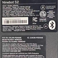 Segway Ninebot S2 Electric Self-Balancing Scooter - Master Your Commute w/t 11.2 mph Max. Speed, 21.7 Mi Range, 10.5” Off Road Tires, Compatible w/t Gokart Kit, UL-2272 Certified