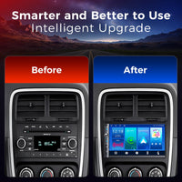 Kissound Double Din Car Stereo with 7" HD Touchscreen, Wireless Apple Carplay & Android Auto, Bluetooth, 240W, SWC, Subwoofer Output, Mirror Link, FM/AM Car Radio Receiver, Backup Camera