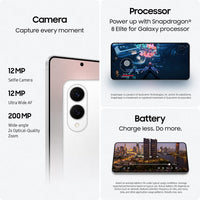 SAMSUNG Galaxy S25 Edge Phone, 512 GB AI Smartphone, Unlocked Android, Night Video, Fast Processor, ProScaler Display, All-Day Battery, 2025, US 1 Yr Manufacturer Warranty, Titanium JetBlack