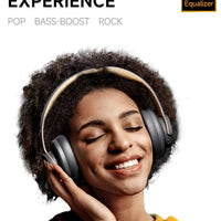 Picun B8 Bluetooth Headphones, 120H Playtime Headphone Wireless Bluetooth with 3 EQ Modes, Low Latency, Hands-Free Calls, Over Ear Headphones for Travel Home Office Cellphone PC Black - Volt-Edge Technologies®