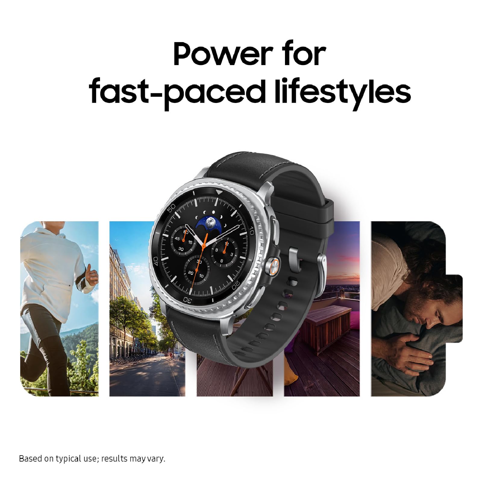 Samsung Galaxy Watch 8 Classic (2025) 46mm LTE Smartwatch, Cushion Design, Rotating Bezel, Quick Button, Sleep Coaching, Running Coach, Energy Score, Black [US Version, 2 Yr Warranty]
