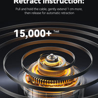 [2025 Ultra-Compact] 84W Retractable Car Charger, [PD 45W] Car Charger USB C for iPhone 16 17 Pro Fast Charging, Car Accessories Travel Essentials Gifts for Women Men for iPhone 17 Air 16 15 14 13 12