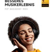 Picun B8 Bluetooth Headphones, 120H Playtime Headphone Wireless Bluetooth with 3 EQ Modes, Low Latency, Hands-Free Calls, Over Ear Headphones for Travel Home Office Cellphone PC Black - Volt-Edge Technologies®